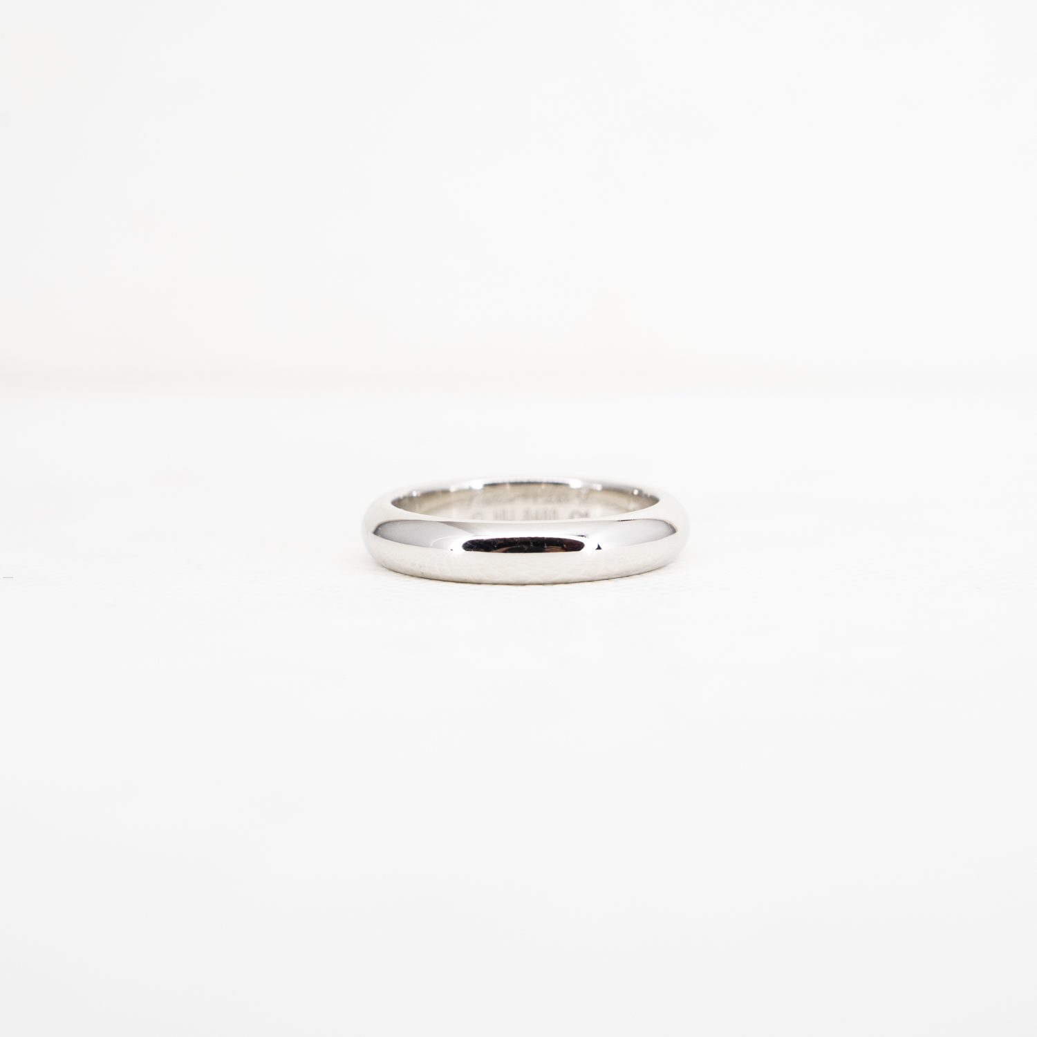 แหวน Cartier 1895 Band 3.5mm Platinum950 ไซส์ 47# (Used)การ์ด