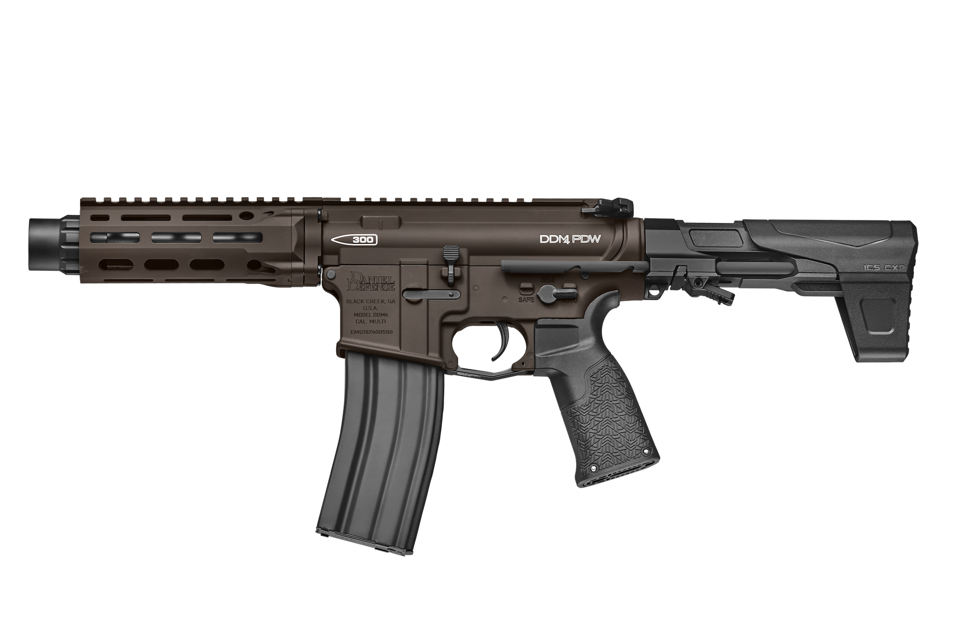 IMD-182S3-1 EMG X DANIEL DEFENSE LICENSED DDM4 PDW S3 FDE