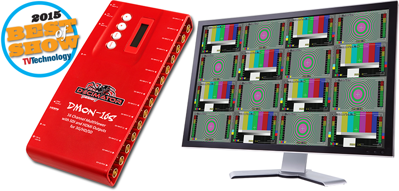 DECIMATOR DMON-16S 1 to 16 Channel MultiViewer