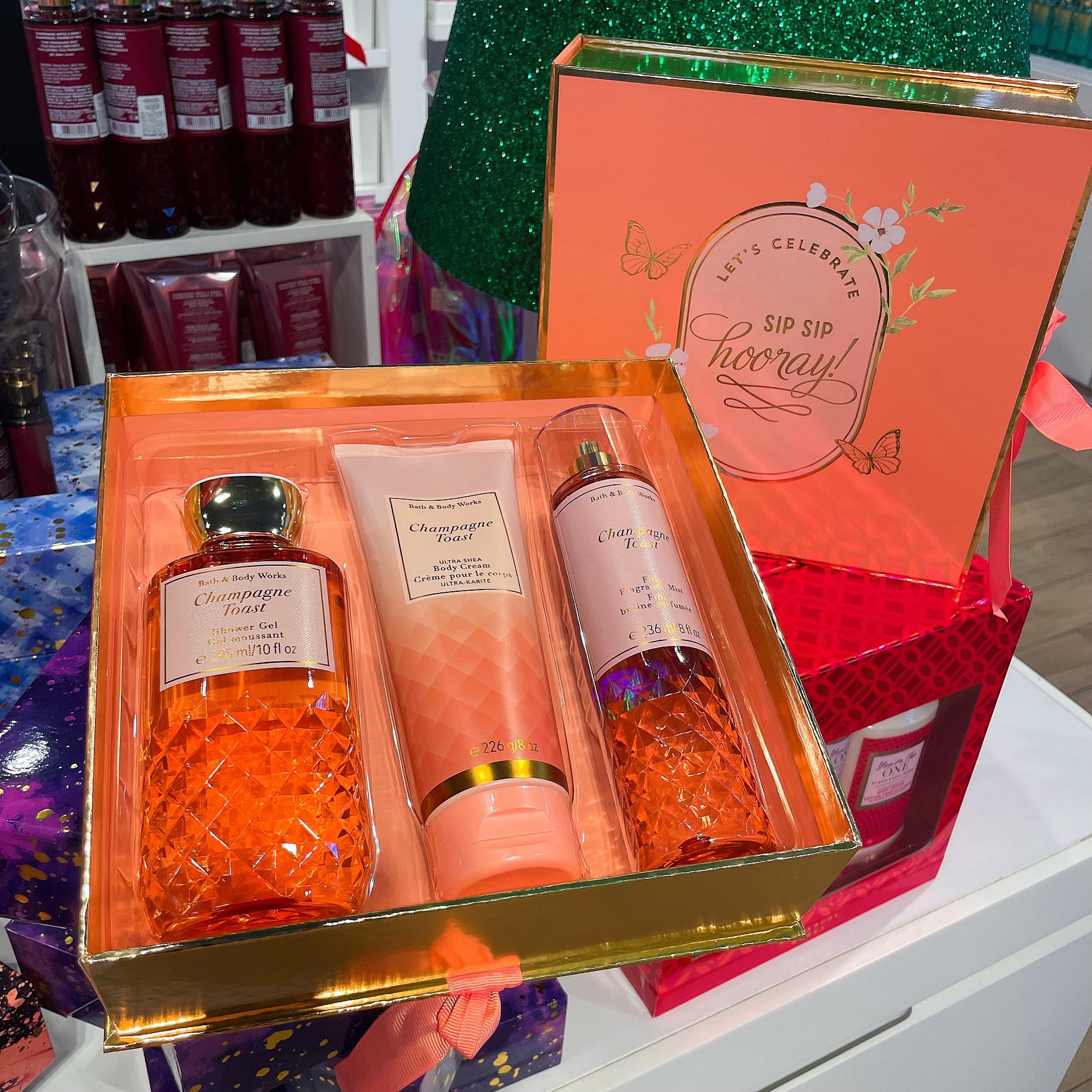 Champagne Toast ボディミスト 3本セット