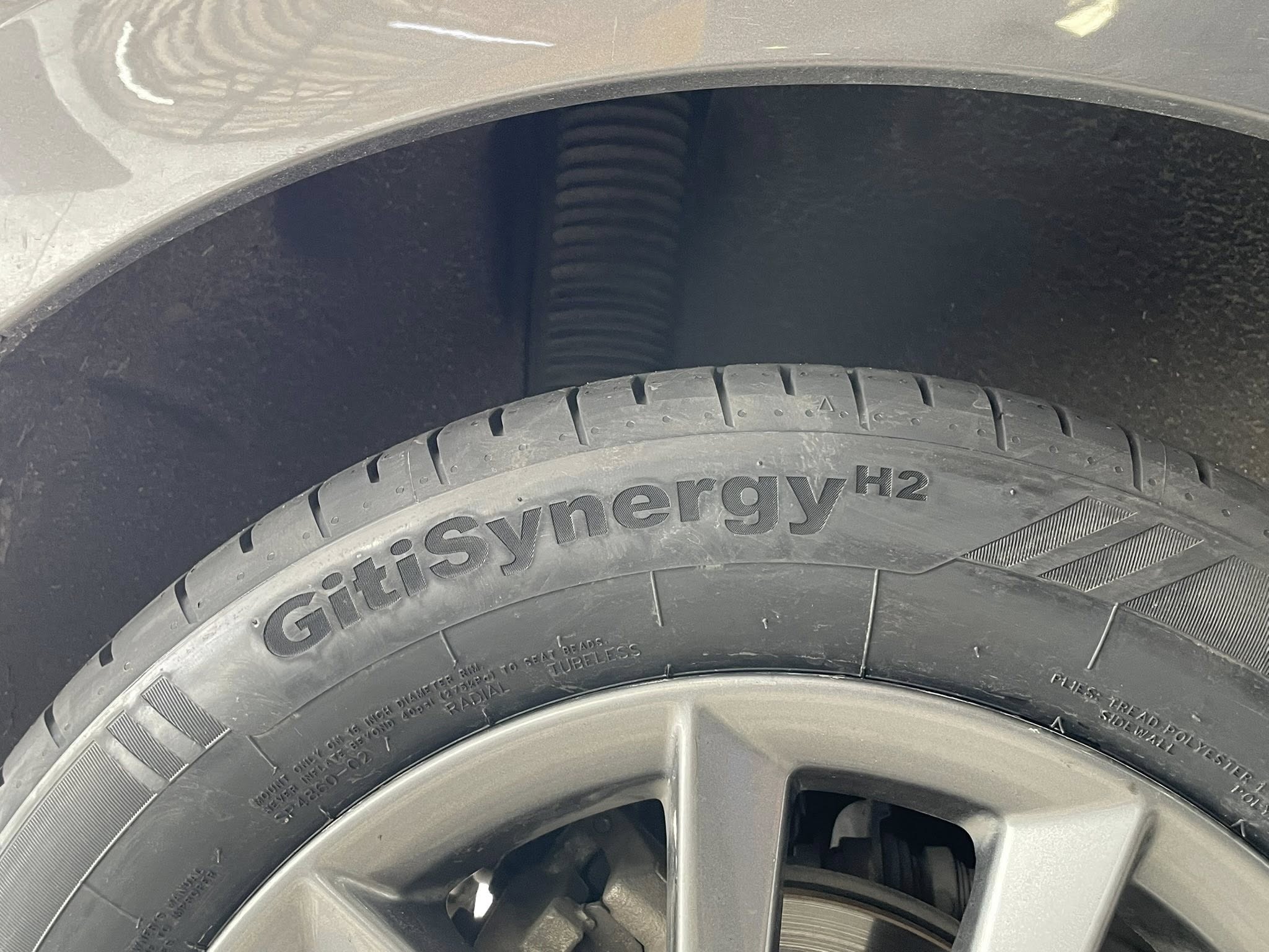 HONDA_CIVIC🚘เปลี่ยนยาง 🛞🐘#GITI_SynergyH2_215/55R16