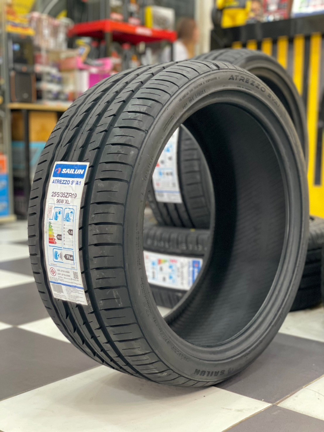 💥💥#SAILUN ATREZZO #SVA1 255/35ZR19 ยางใหม่ปี2024