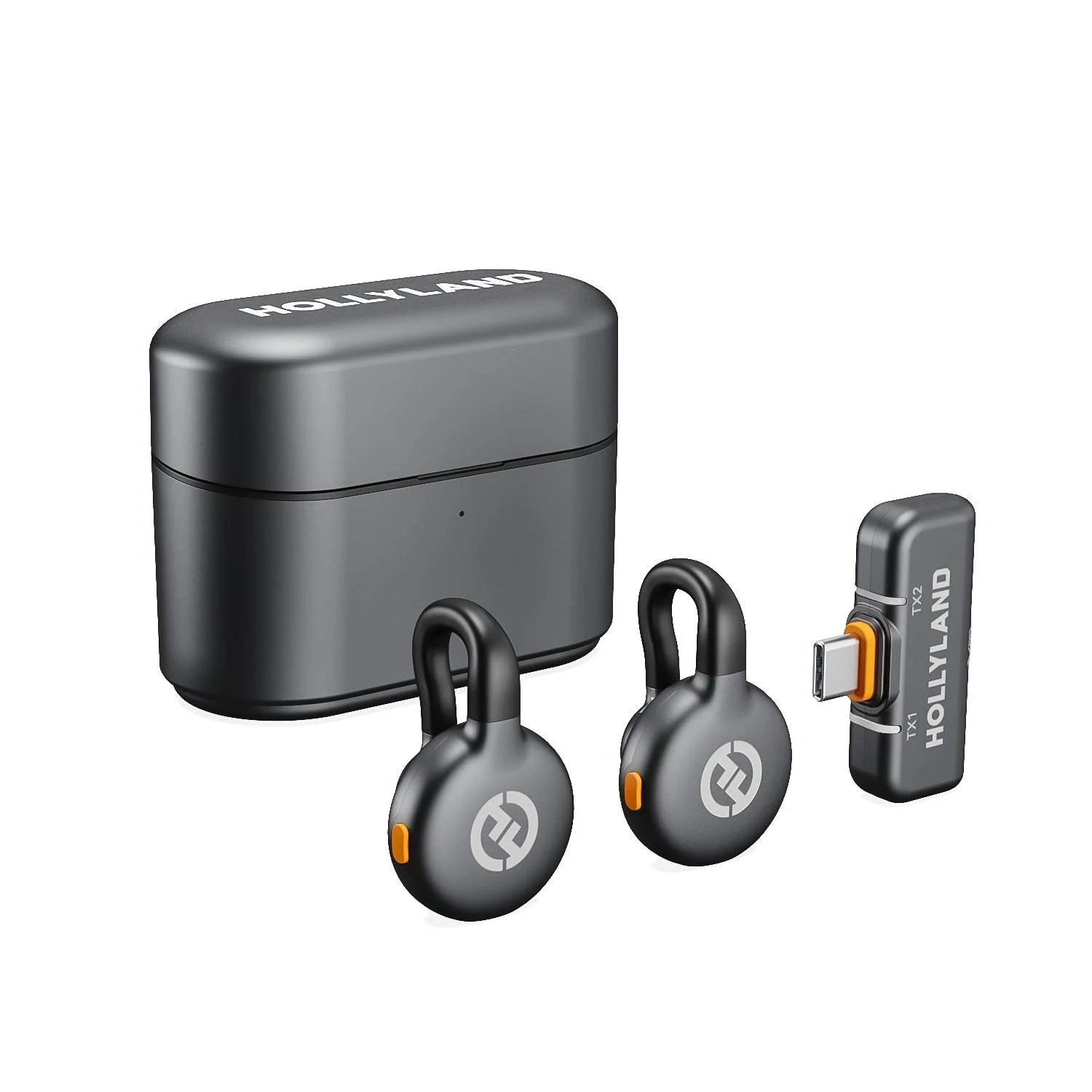 Hollyland - Lark M2S Mini with USB-C Plug Wireless Microphone