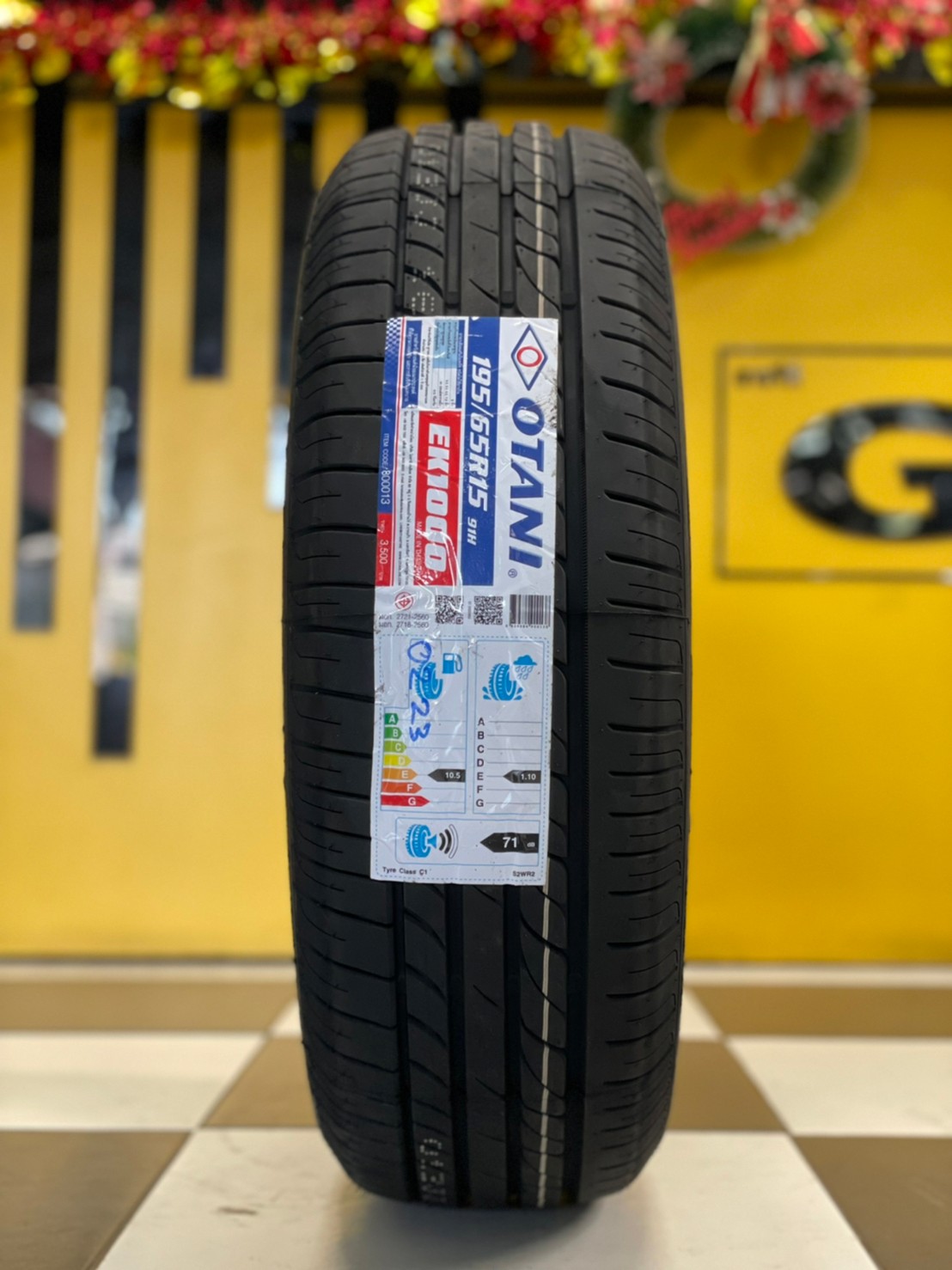 OTANI EK1000 195/65R15 ยางใหม่ปี2023