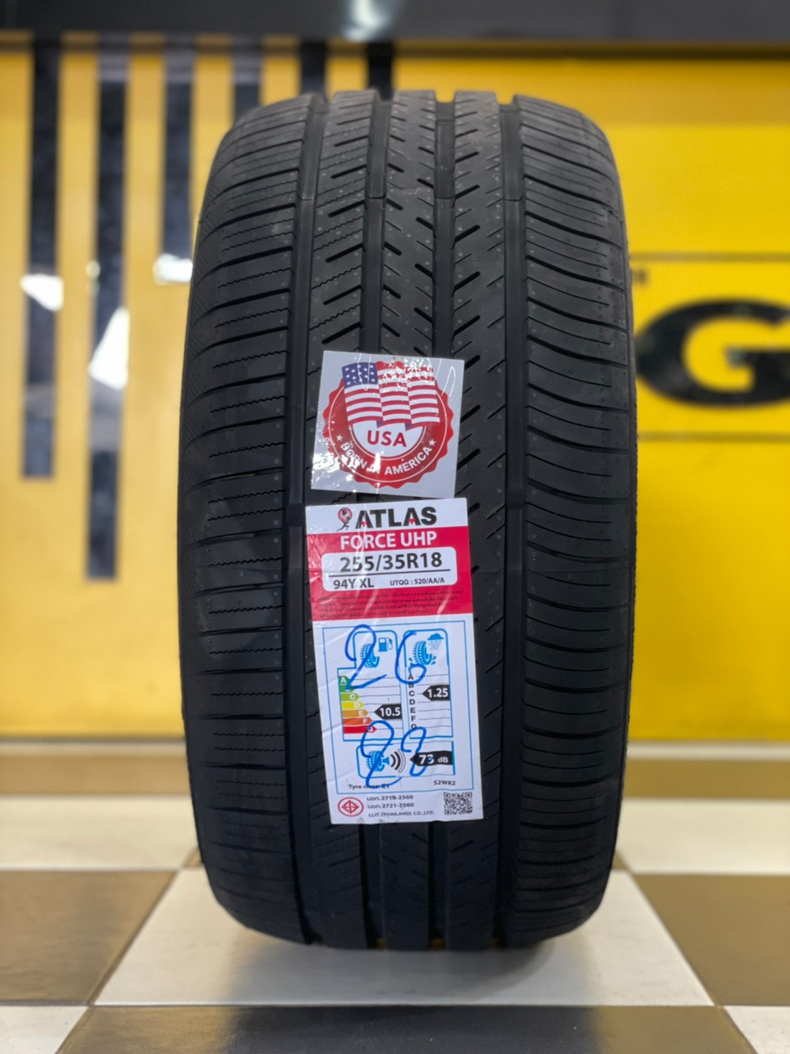 ATLAS FORCE UHP 255/35R18 ยางใหม่ปี 2022