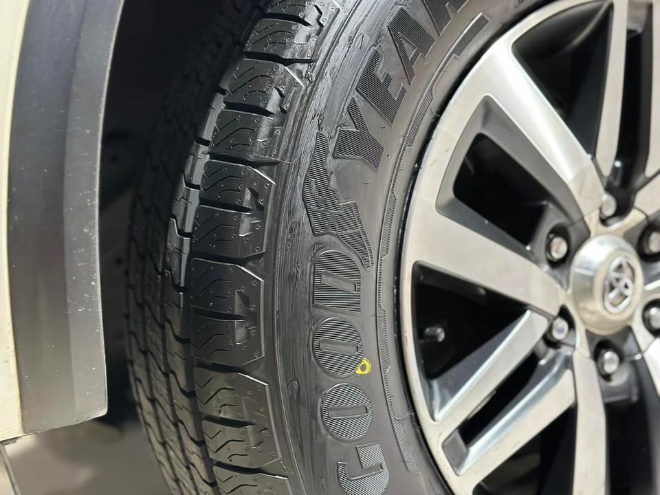 TOYOTA_FORTUNER #เปลี่ยนยางแบรนด์คุณภาพ 🛞#GOODYEAR WRANGLER TERRITORY HT 265/60R18