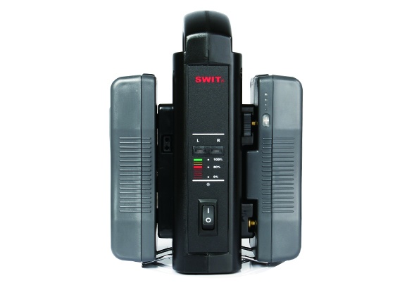 SWIT SC-302A 2-ch Gold Mount Battery Charger