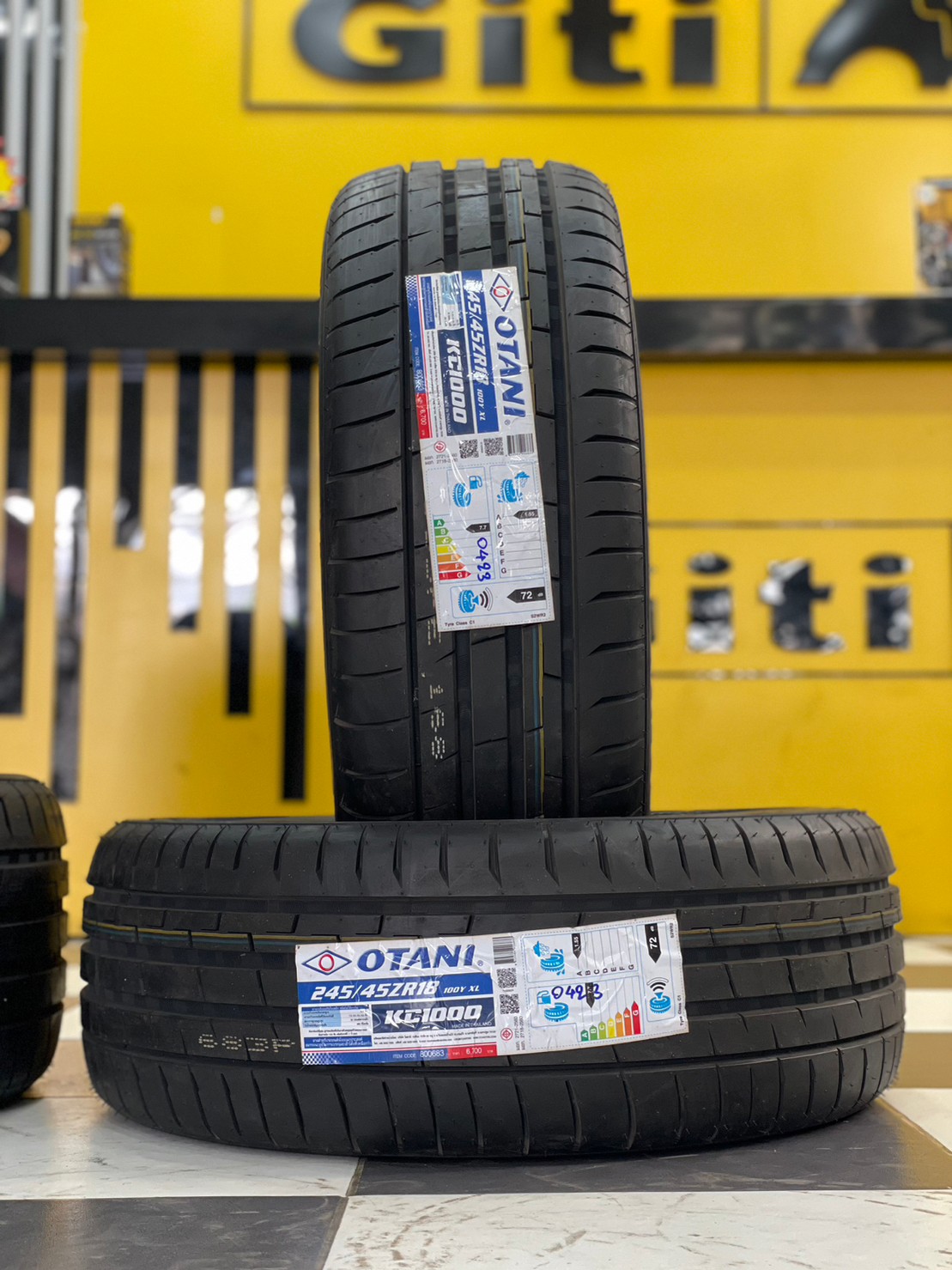 OTANI KC1000 ยางใหม่ปี2023 👉#OTANI #KC1000 #245/45R18 👉#OTANI #KC1000 #275/40R18