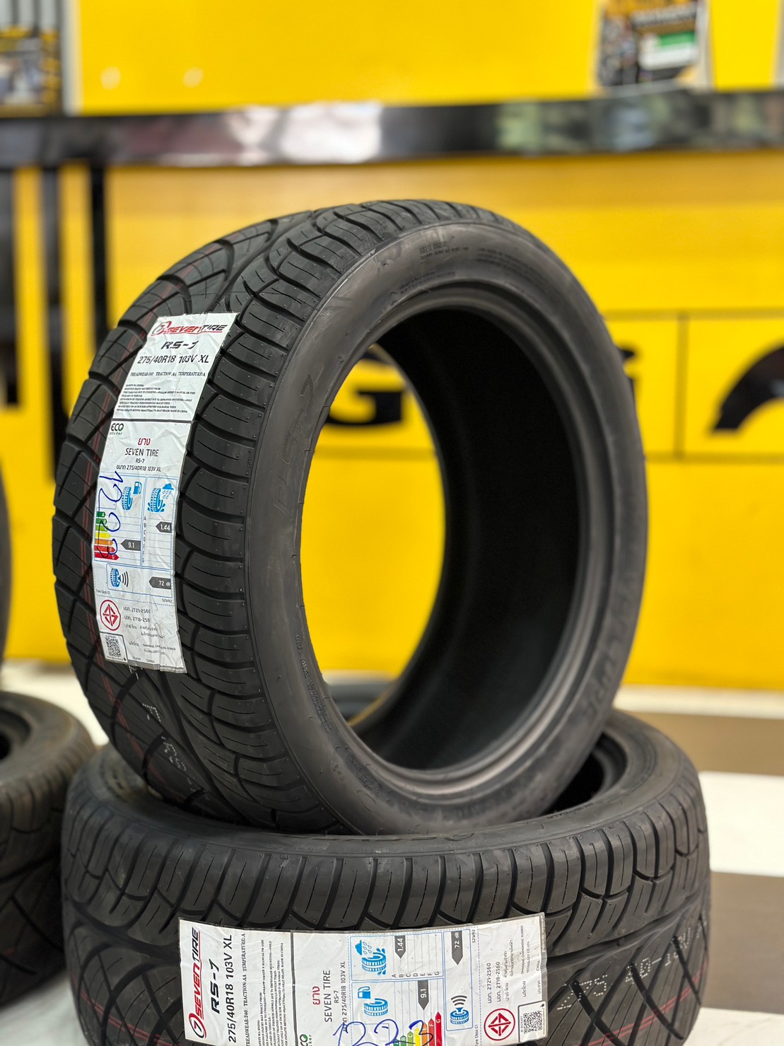 🔥🔥🔥 Prtomotion 🔥🔥🔥 245/45R18 275/40R18 SEVEN TIRE RS-7 ยางลายซิ่ง นุ่มหนึบ ยางใหม่ปี2023