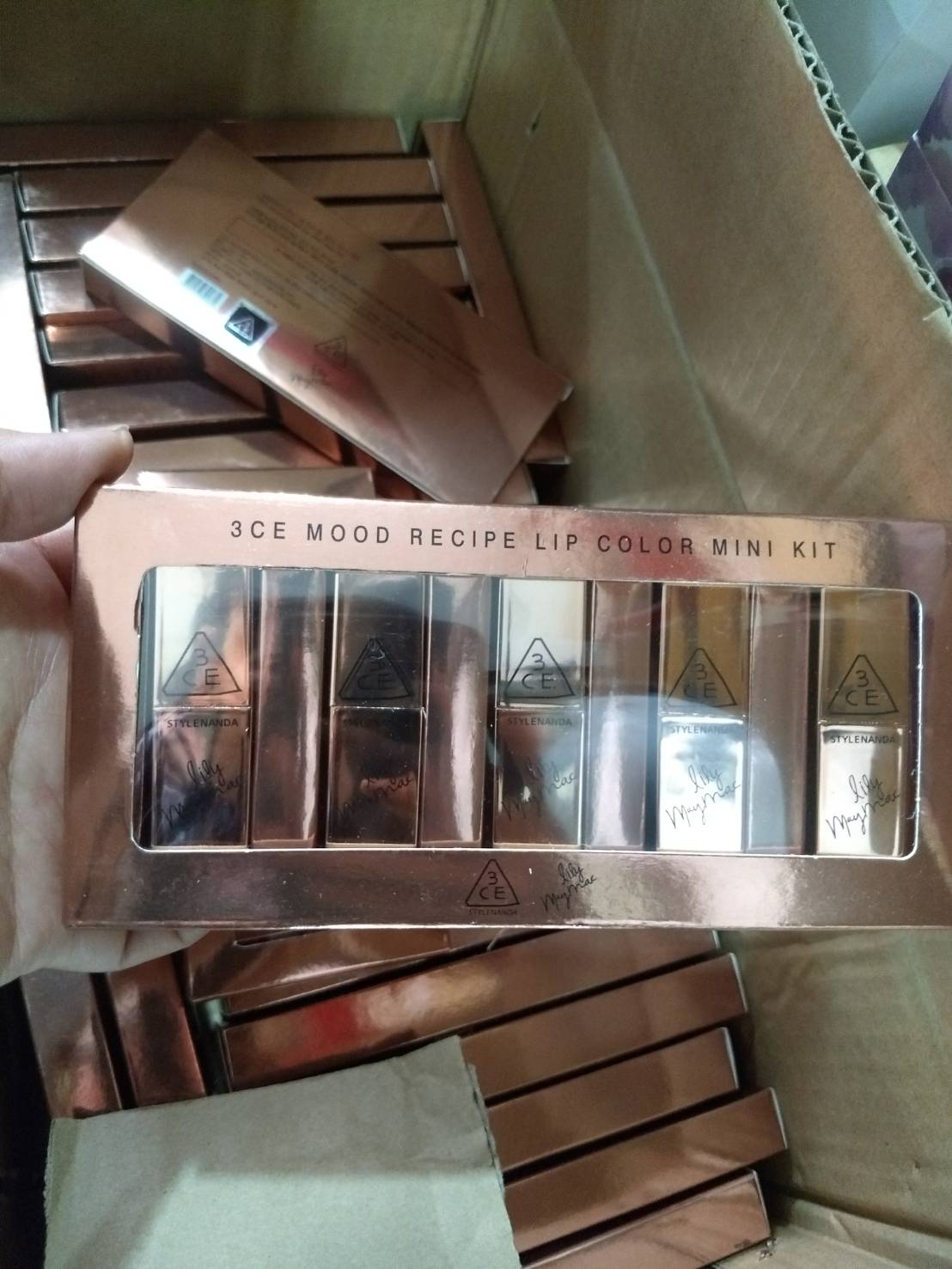 3CE MOOD RECIPE LIP COLOR MINI KIT ลิปติก