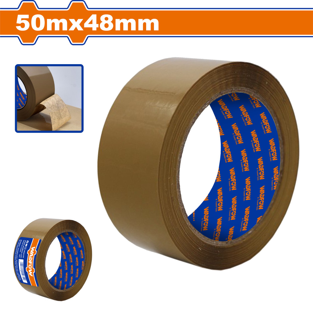 เทปกาว สีน้ำตาล 50mx48mm No.WPN1H25 WADFOW