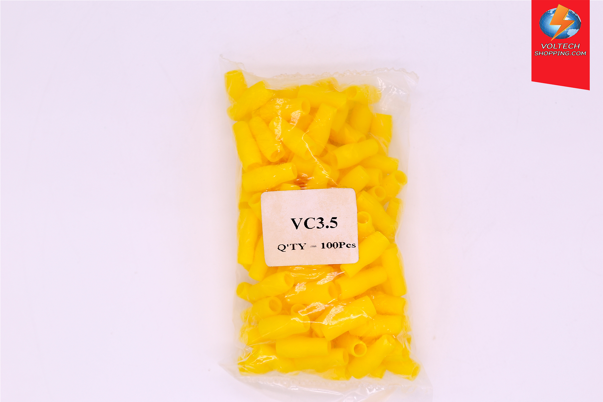 ปลอกหุ้มหางปลาสีเหลือง VC-003Y