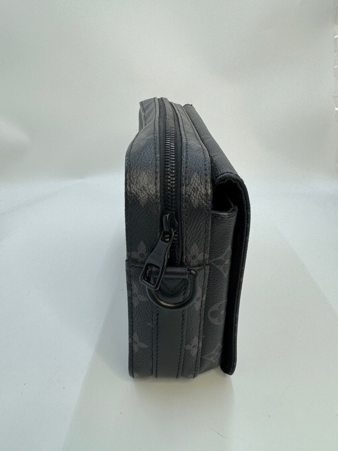 LV Steamer Monogram Elipse Messenger Bag Microchip มือสอง ของแท้