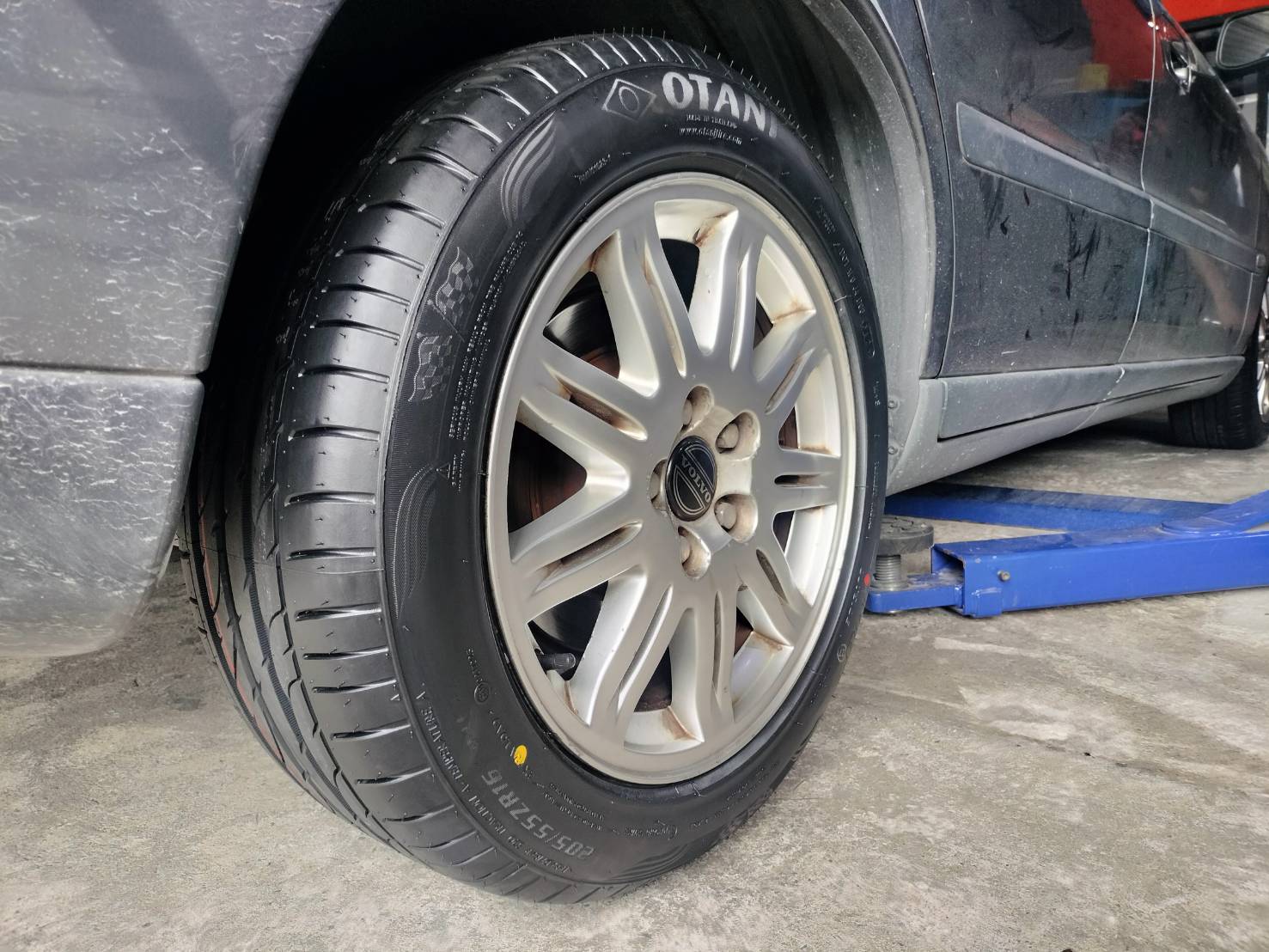 VOLVO_S60 เปลี่ยนยาง 🛞 #OTANI_KC2000_205/55R16