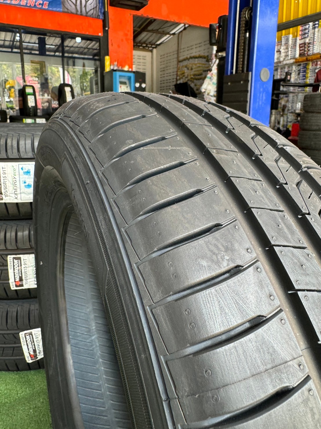 #HANKOOK 195/65R15 รุ่น KINERGY ECO2 ยางใหม่ปี2024