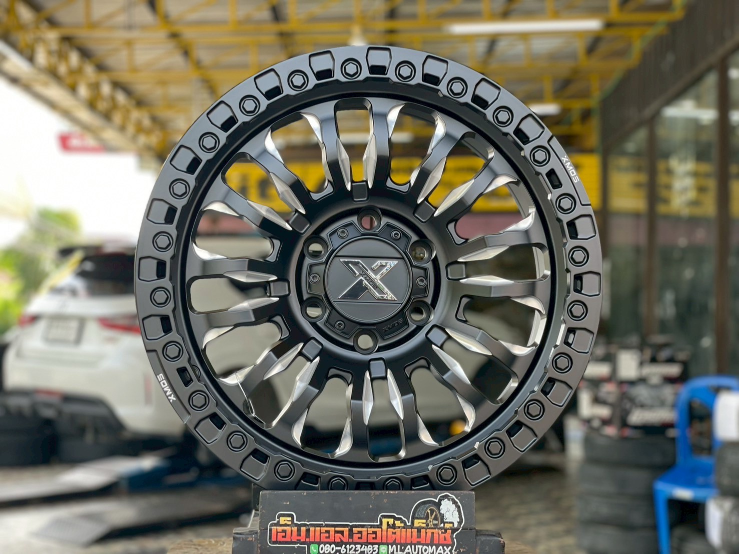 #ล้อแม็กซ์ขอบ18 #OASIS_WHEEL #X MOS OFFROAD F16 Flow Forming ขนาด18 ET0 6x139.7