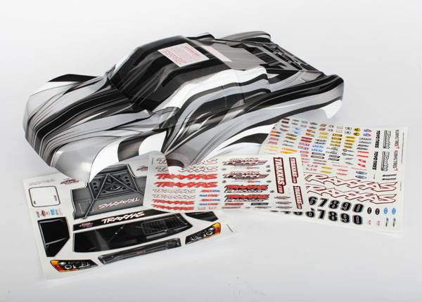 6811X Body, Slash® 4X4, ProGraphix® (Graphics are printed, requires paint & final color application)/ decal sheet
