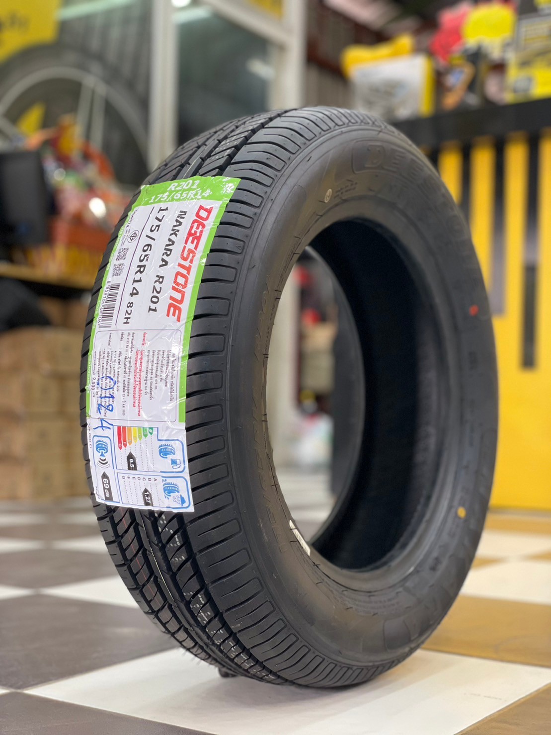 ยางใหม่ #Deestone R201 175/65R14 ยางใหม่ปี2024