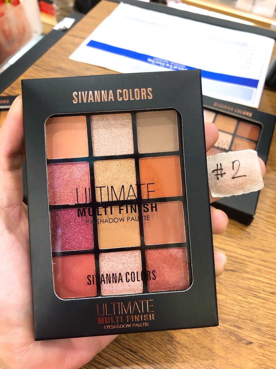 Sivanna Colors Multi Finish Eyeshadow Palette HF1003