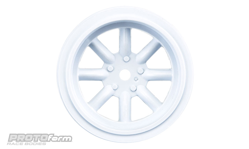 PRO-2765-04 PROTOform VTA Rear Wheels White (31mm) for VTA Class