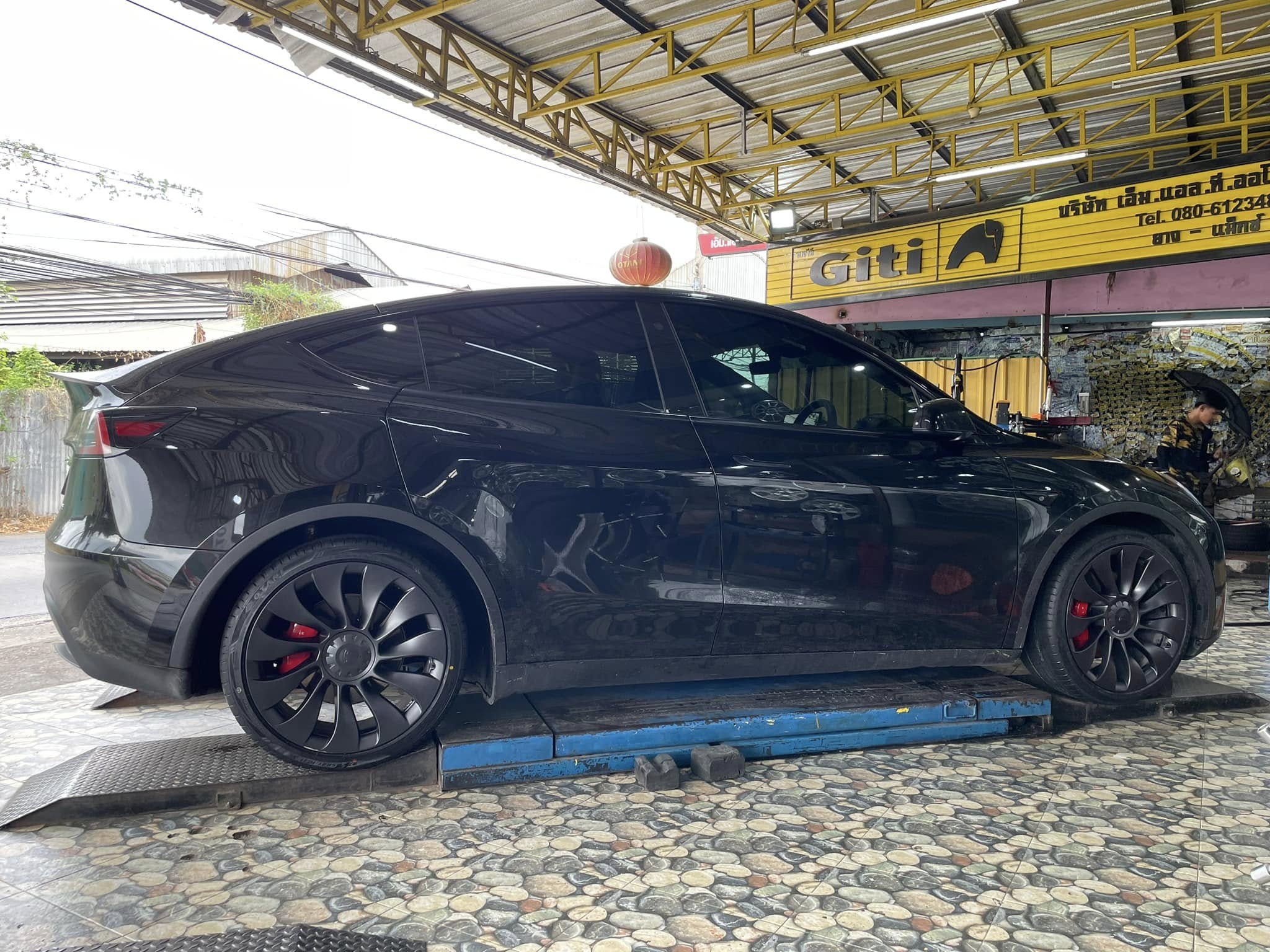 🚘 #TESLA_MODEL Y #OTANI #KN1000 255/35R21 #OTANI #KN1000 275/35R21