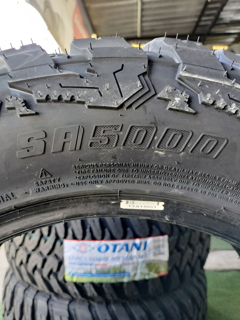 #ยางโอตานิ #ยางMT #OTANI #SA5000 #265/60R18 ยางใหม่ปี2023