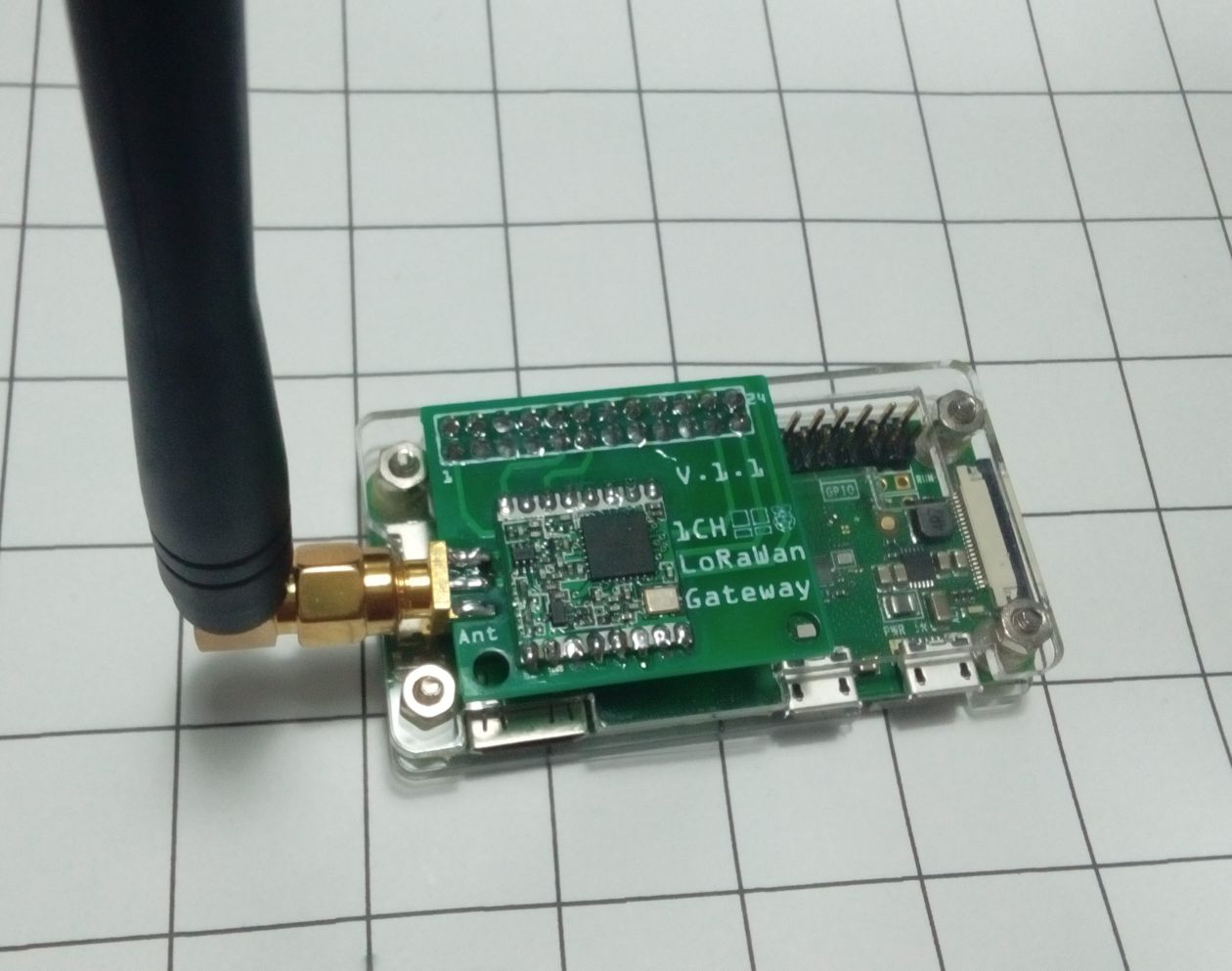 คิท Single Channel Gateway ด้วย Raspberry Pi Zero W
