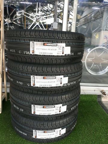 HANKOOK OPTIMO K415 235/50R19 ยางใหม่ปี18 ติดรถ CAPTIVA ตัวท็อป ขอบ19 นิ้ว