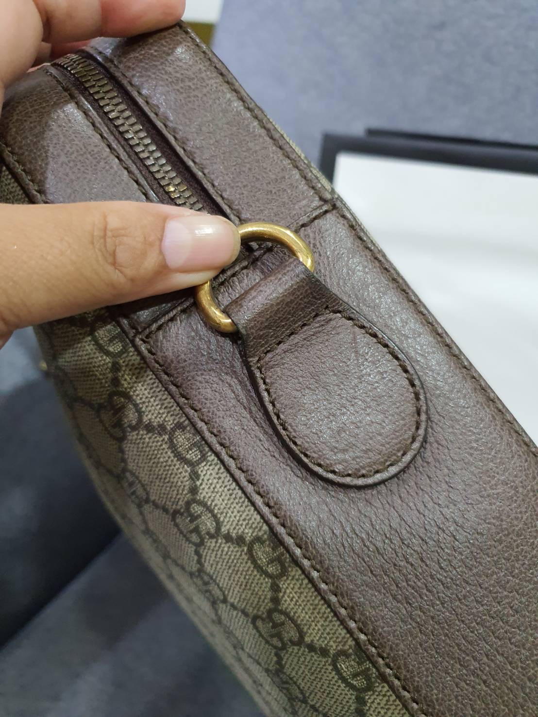 กระเป๋าใส่เอกสารแบรนด์Gucci Ophidia GG Briefcase