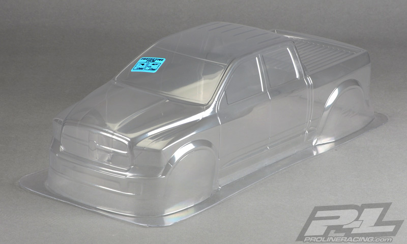 PRO-3427-00 Clear Body, RAM 1500: 1/10 T-MAXX 3.3, REVO 3.3