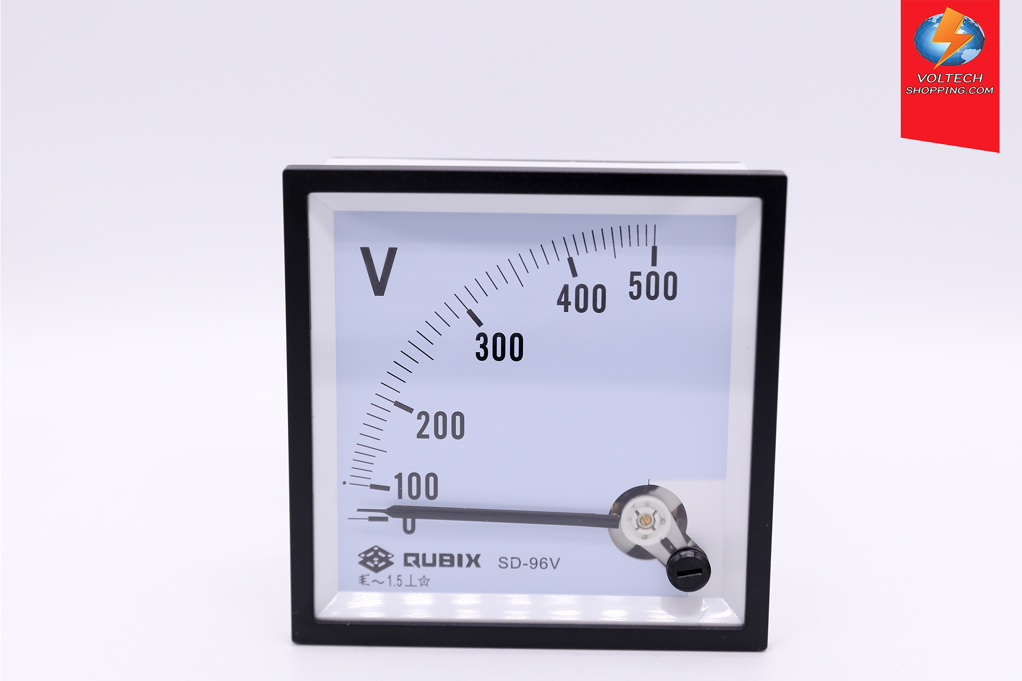 โวลมิเตอร์ 96x96 mm. 500V
