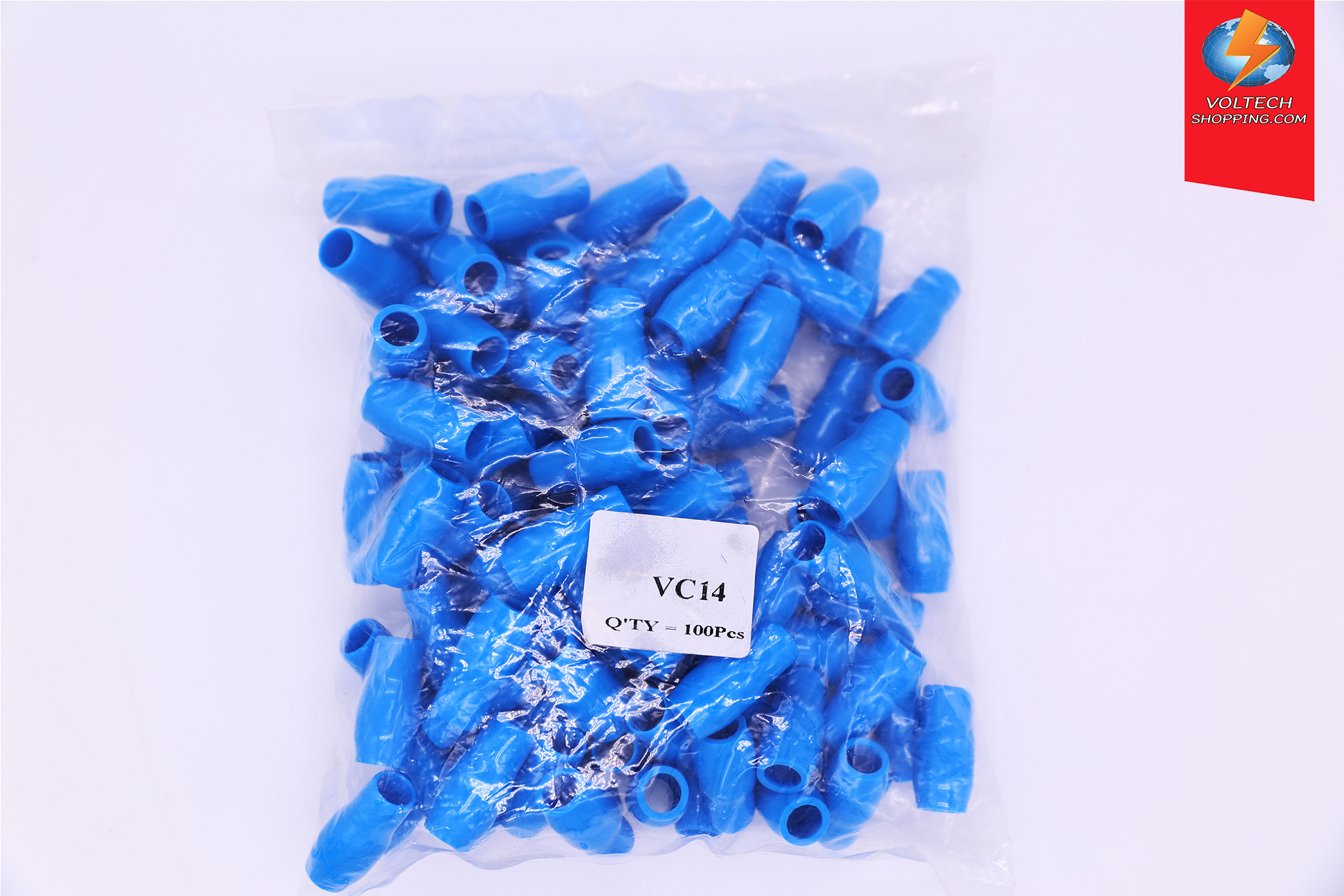 ปลอกหุ้มหางปลาสีฟ้า VC-014BL