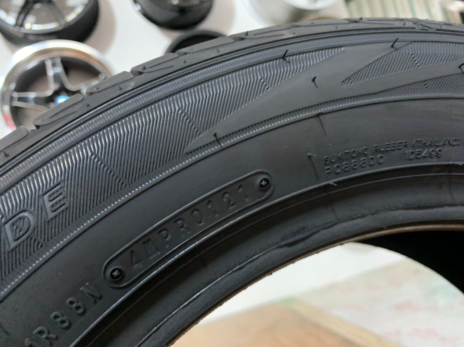 ยางใหม่สปอร์ต DUNLOP LM705 195/55R15 ยางใหม่ปี2021