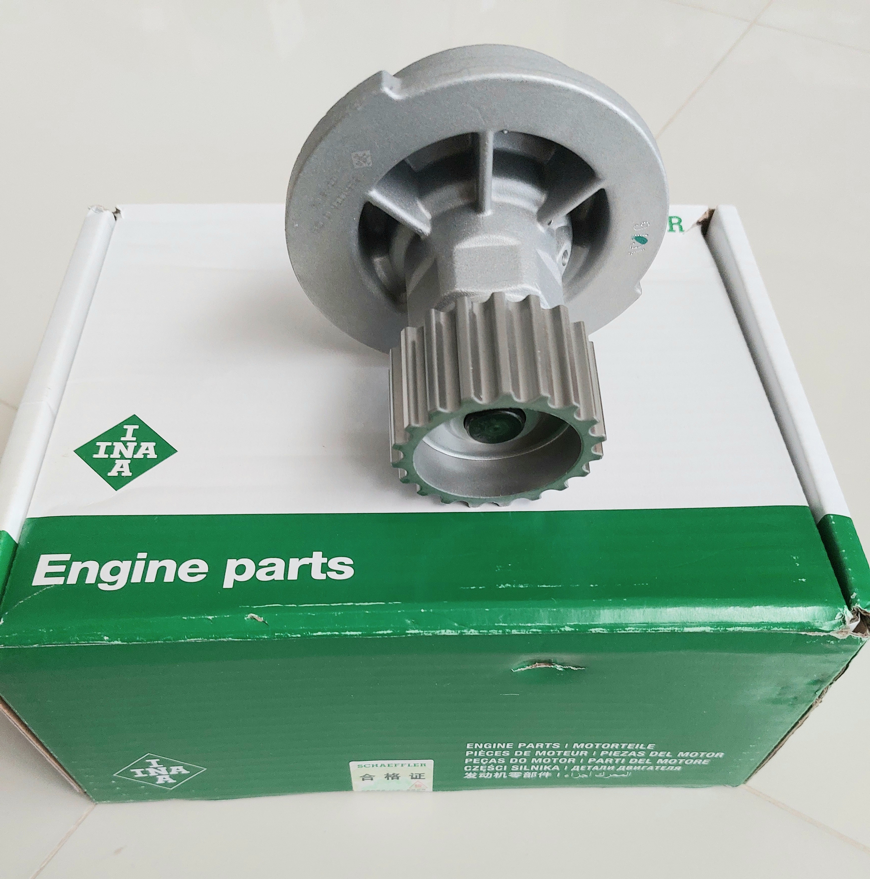 ปั้มน้ำ + โอริง OPTRA 1.6 (แท้ INA)