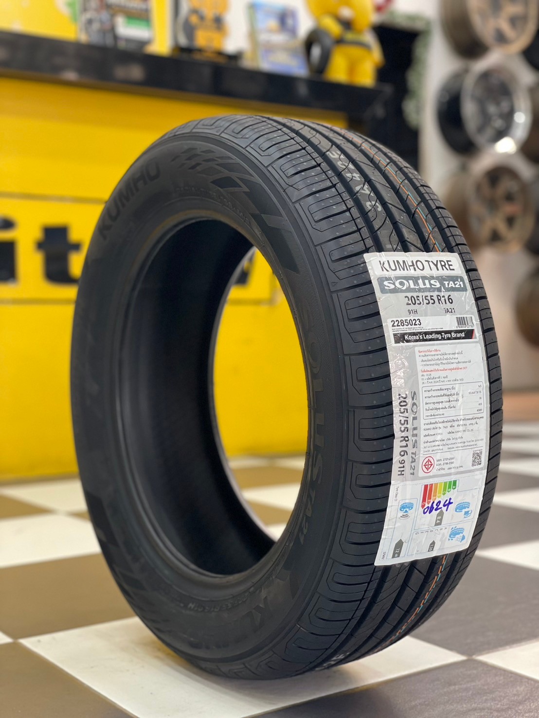 #ยางใหม่คัมโฮ #Kumho #TA21 205/55R16 ยางใหม่ปี2024