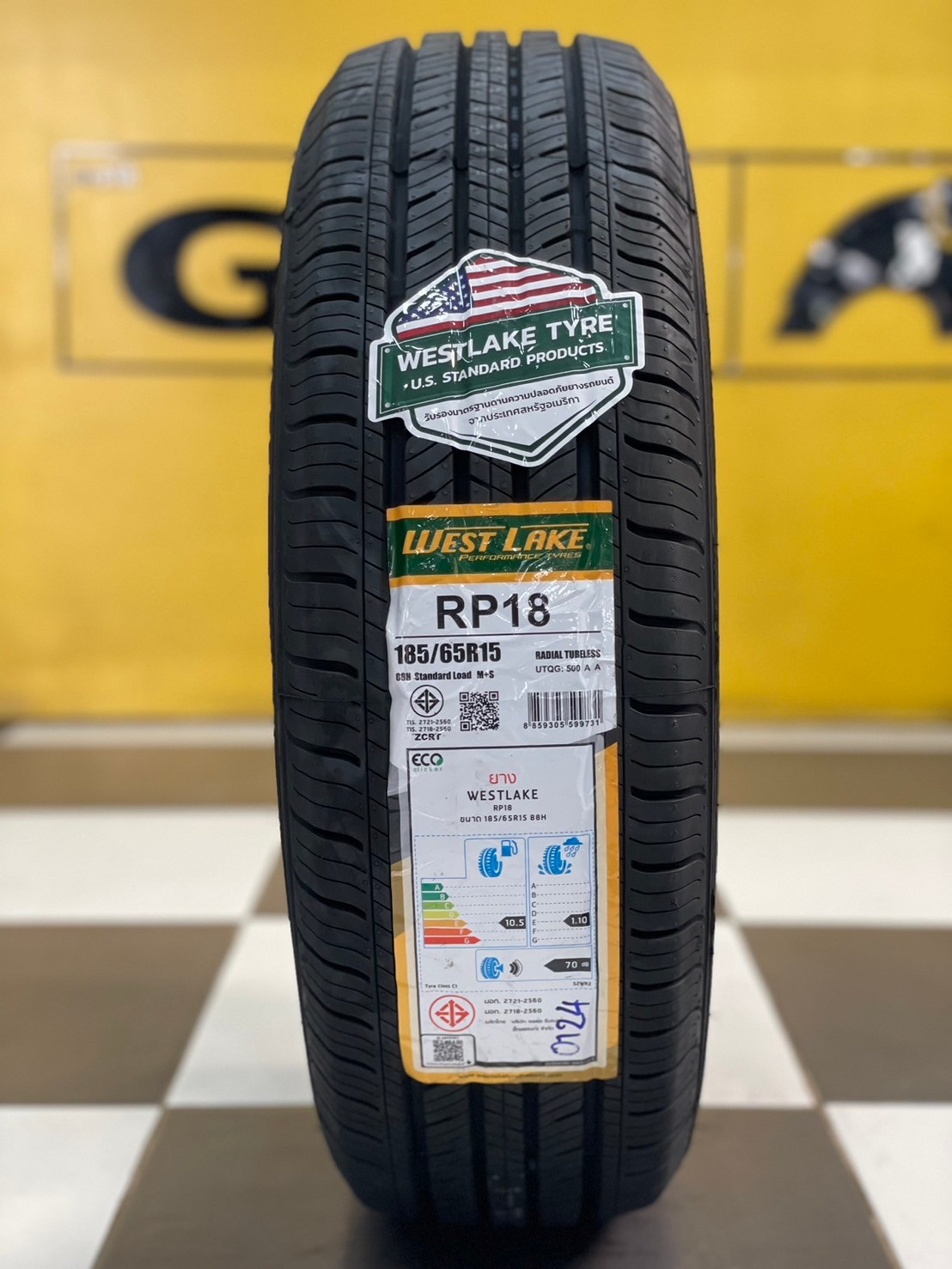 ยางใหม่เวคเลค #Westlake RP18 185/65R15 ยางใหม่ปี2024