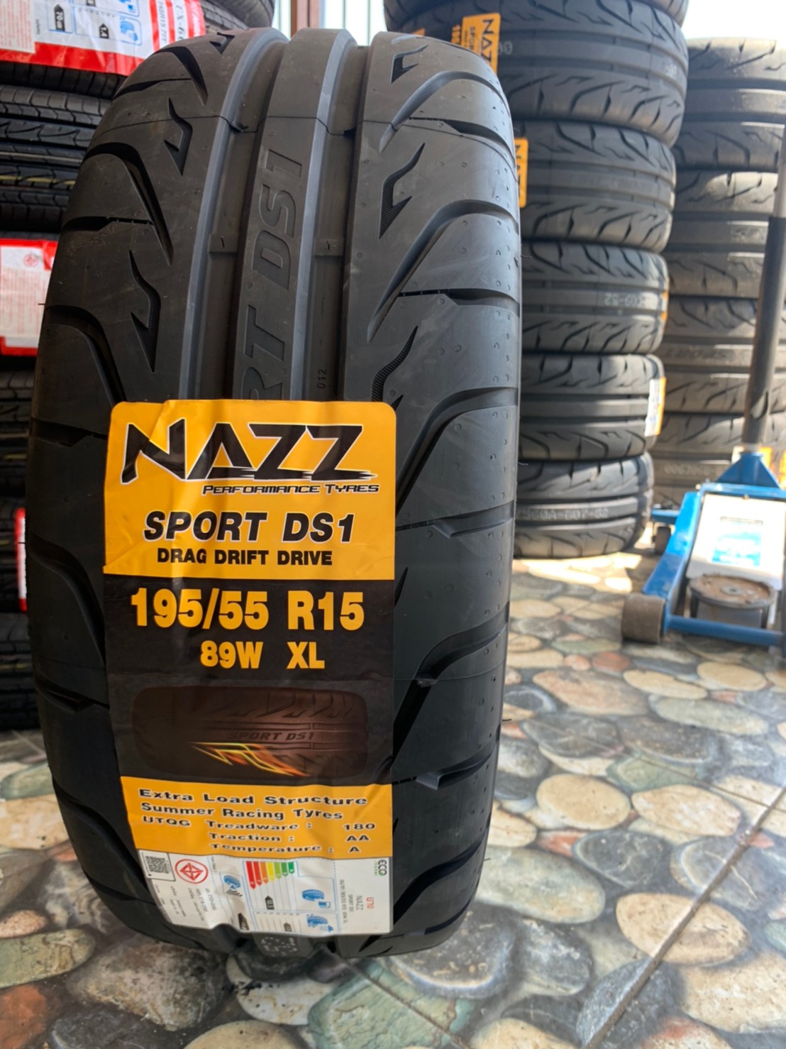 195/55R15 NAZZ DS1 ยางซอฟลายซิ่ง ยางสปอร์ตคุณภาพดี ยางปี2020