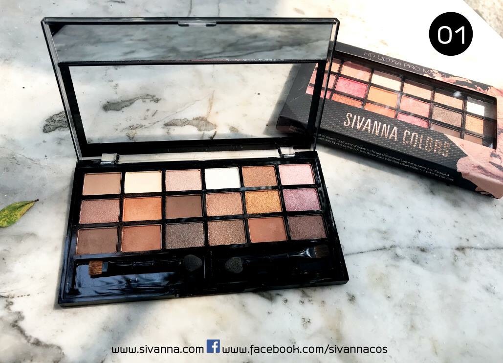 Sivanna Colors HD ULTRA PRO MAKE UP HF209 อายแชโดว์