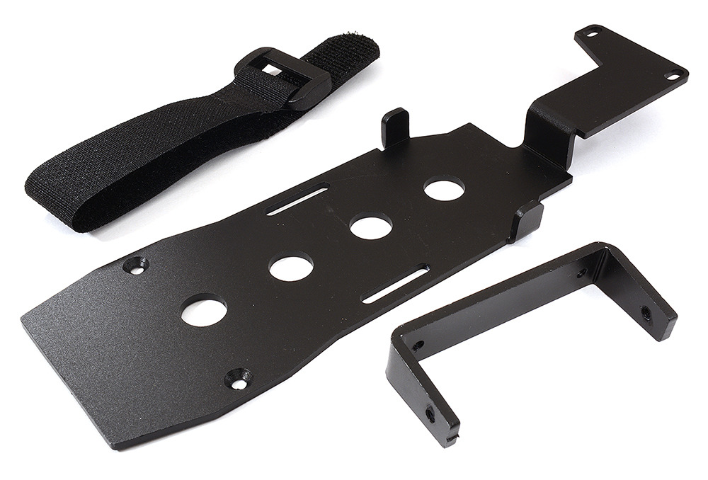 INT-C29494 Machined Alloy Battery Plate for Traxxas 1/10 TRX-4 Crawler