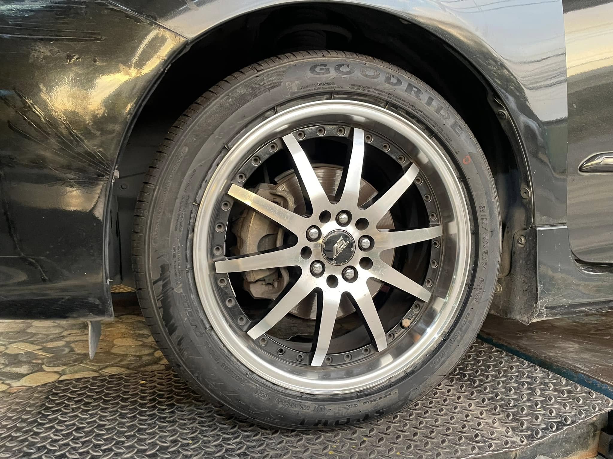 #TOYOTA_ALTIS🛞 เปลี่ยนยาง #GOODRIDE_SA77_215/50R17
