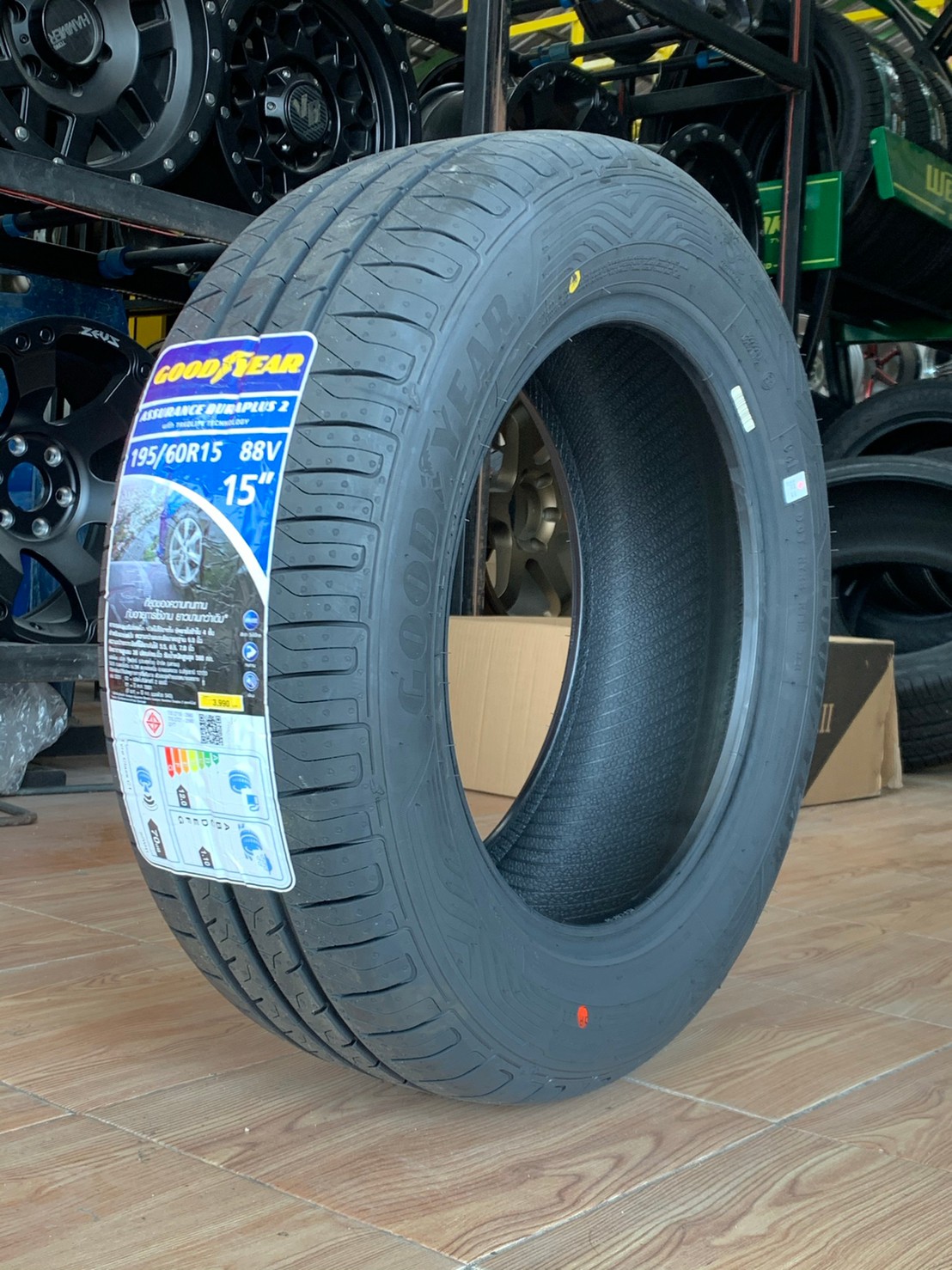 195/60R15 Goodyear Assurance DuraPlus2 ASDP2 ยางใหม่ปี2021