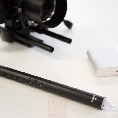 RODE NTG4+ Directional Condenser Microphone with Inbuilt Battery