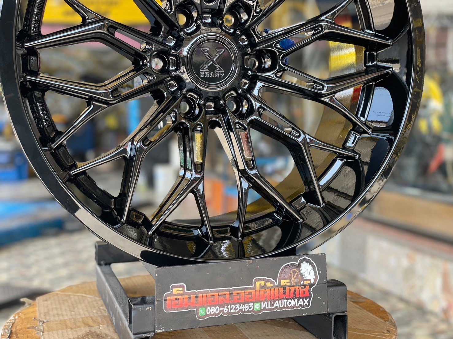 ล้อแม็กใหม่ขอบ20 งาน #HOF_RACING_WHEEL 20x9.5 6x139.7 ET0 สีดำเงา