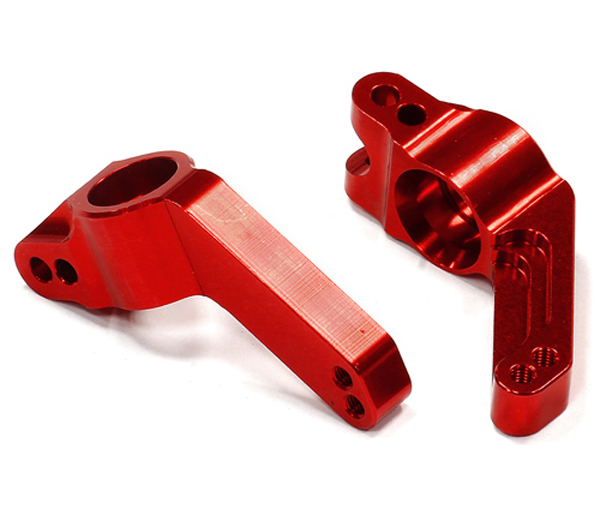 INT-T8630RED Billet Machined T2 Rear Hub Carrier (2) for 1/10 Stampede 4X4 & Slash 4X4