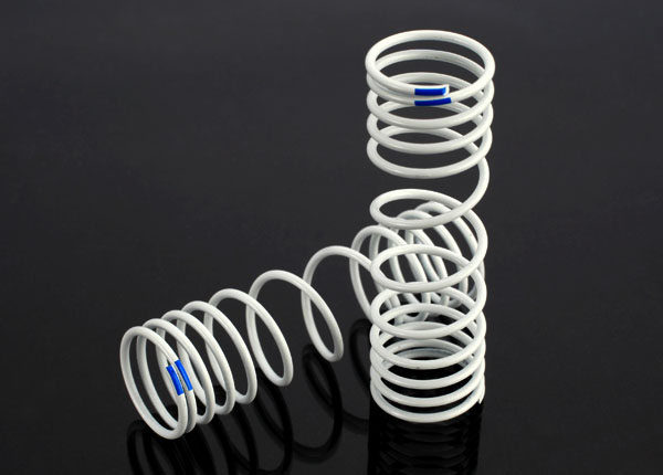 6868 Springs, rear (progressive, +20% rate, blue) (2)