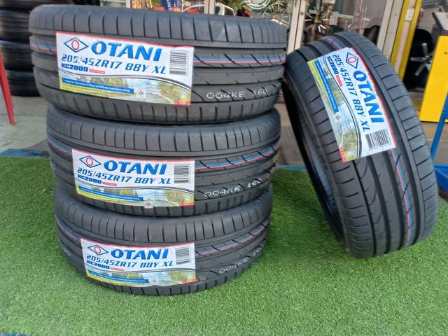 ยางใหม่ปี19โอตานิ Otani KC2000 205/45R17 ยางไทยราคาพิเศษพร้อมติดตั้งฟรี สนใจสอบถามเพิ่มเติมได้ค่ะ