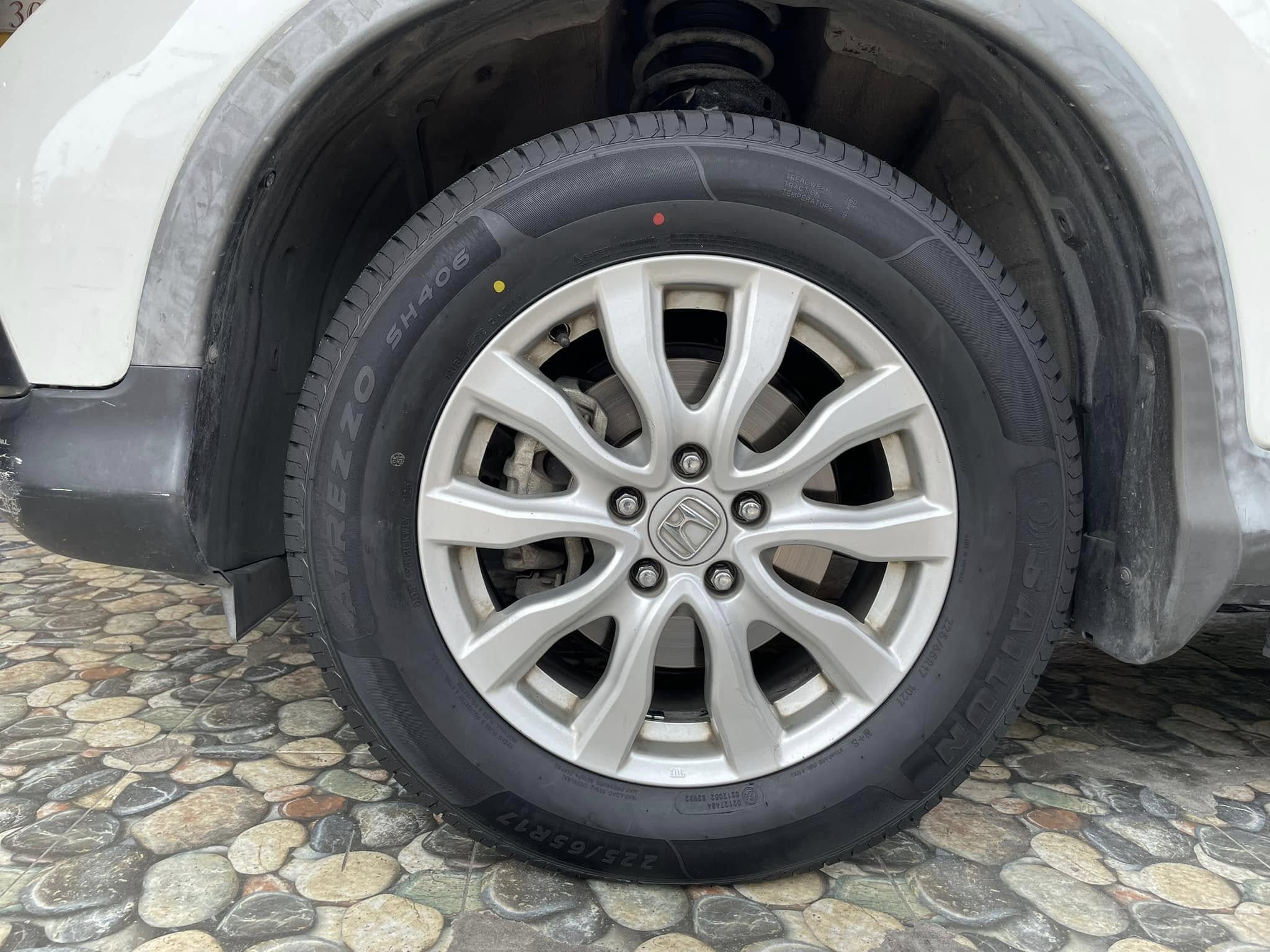 #HONDA_CRV 🚘เปลี่ยนยาง 🛞🐘#SAILUN #SH406 225/65R17