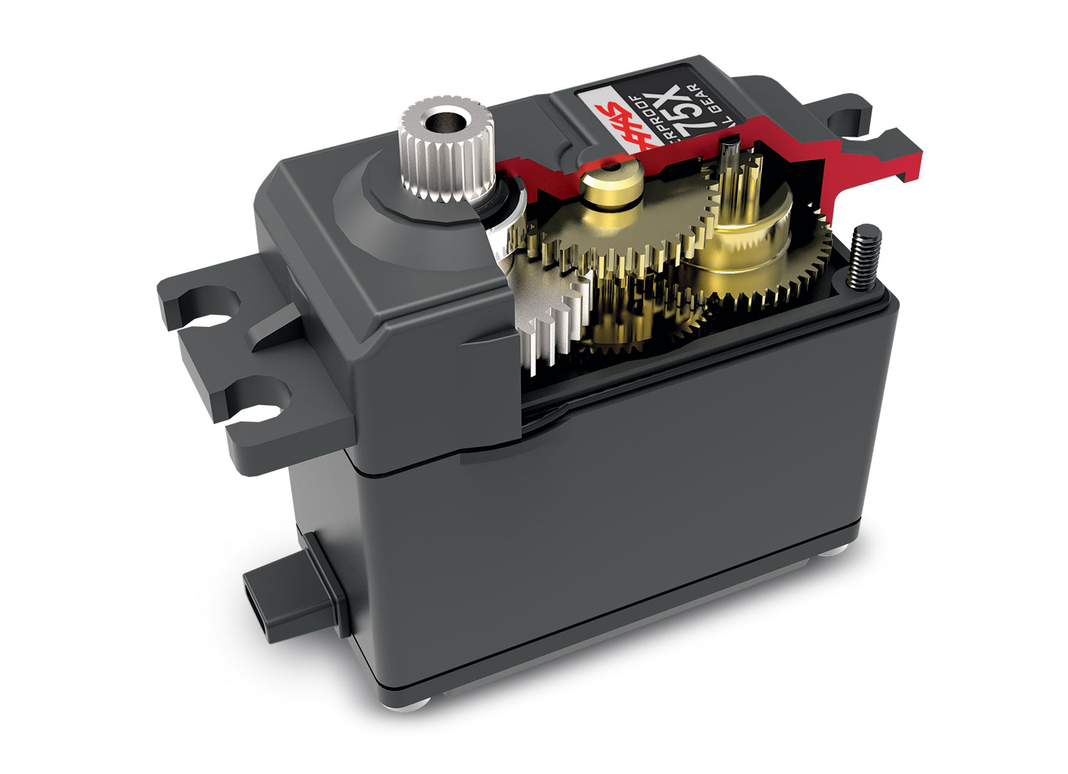 2075X Waterproof Metal Gear Digital Servo
