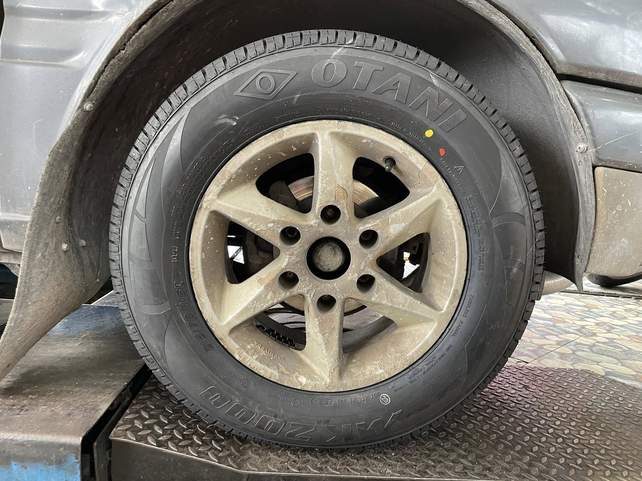 ISUZU_TFR 🛞 เปลี่ยนยาง 🐘#OTANI_MK2000_215/70R15