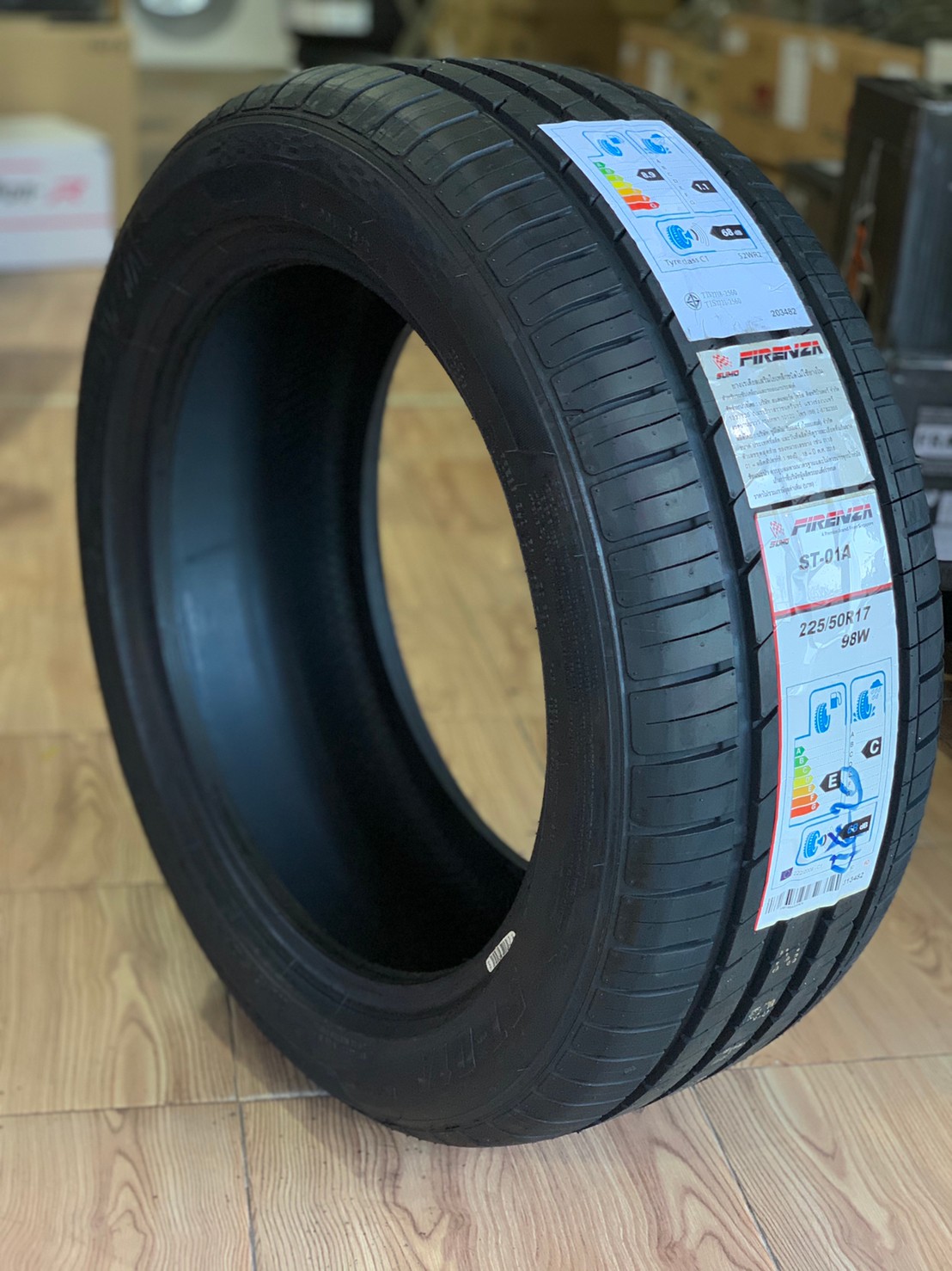 ยางใหม่ 225/50R17 ยางรถยนต์ FIRENZA ST-01A